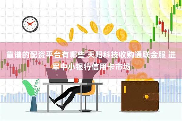 靠谱的配资平台有哪些 天阳科技收购通联金服 进军中小银行信用卡市场